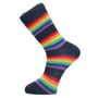 CALCETÍN ARCOIRIS AZUL
