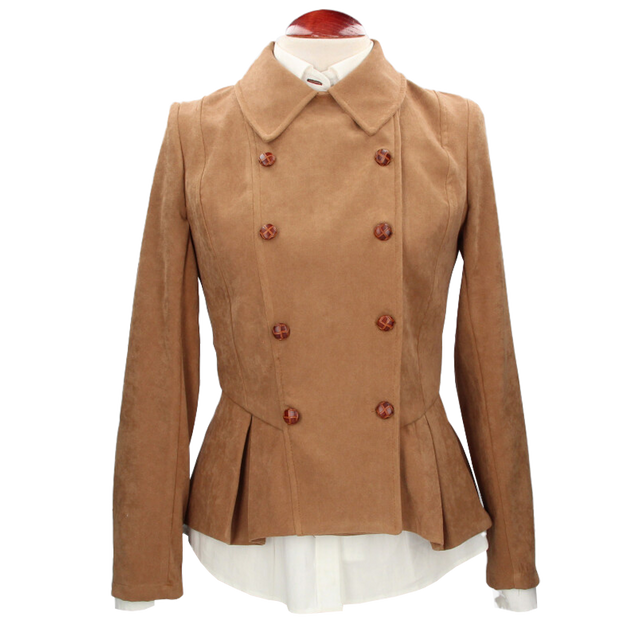 Paris Camel Suede Jacket