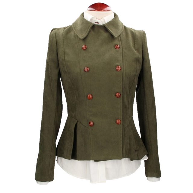 Paris Green Suede Jacket