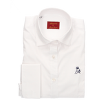 WOMEN'S POPLIN/LYCRA SHIRT WHITE