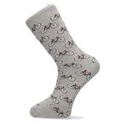GREY BICYCLE SOCKS