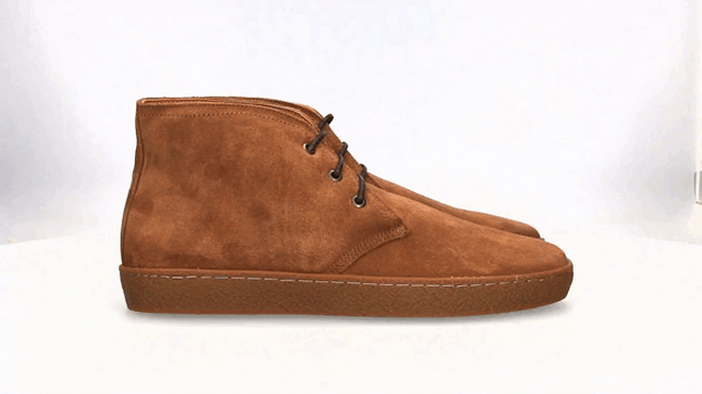 BOTTES DÉCONTRACTÉES EN DAIM CAMEL