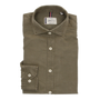 GREEN TENCEL SHIRT