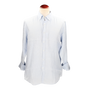 CHEMISE BOUTONNÉE EN LIN BLEU CLAIR