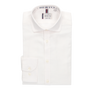 WHITE LINEN SHIRT WITH BOTTOM BRACKET