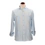 GUAYABERA LINO CELESTE