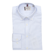 BLUE STRIPED OXFORD SHIRT