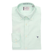 CAMISA OXFORD LISO VERDE CON BOTON