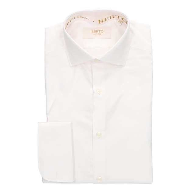 CAMISA PUÑO DOBLE BLANCA