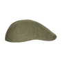 GREEN LINEN JACKET CAP