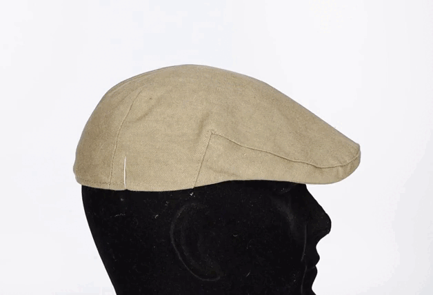 GORRA CAMPERA LONA VERDE