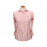 CAMISA POPELIN ROSA BORD. MARINO