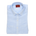 Chemise en lin à deux poches bleu clair