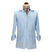 CHEMISE CUBAINE EN COTON BLEU CLAIR