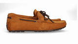 Mocasín lazo nobuck cuero