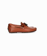 Mocasín lazo piel cuero