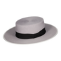 SHERRY HAT WITH SILVER HAIR