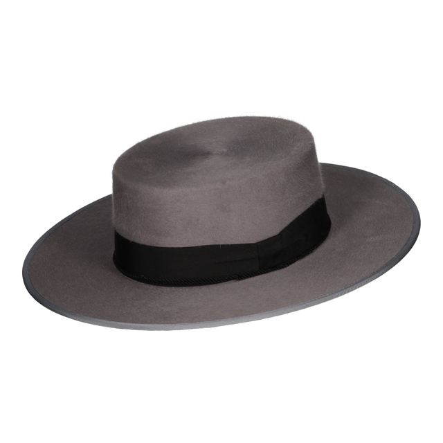SOMBRERO JEREZ PELO GRIS MEDIO