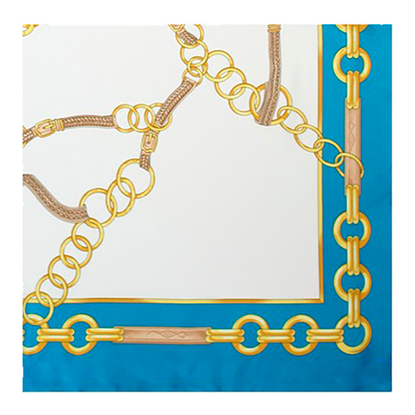 PAÑUELO FILO AZUL CADENAS