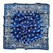 PAÑUELO CACHEMIR AZUL OSCURO