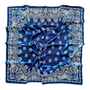 PAÑUELO CACHEMIR AZUL OSCURO