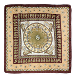 PAÑUELO MARRONN CACHEMIR BEIGE