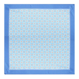 Light blue tile scarf