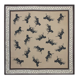 Pañuelo Coche de Caballos Beige