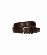 BROWN BELT WITH BEIGE PESPINATING STRAPS