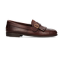 MOCASSIN À FRANGES AVEC BOUCLE MOKA