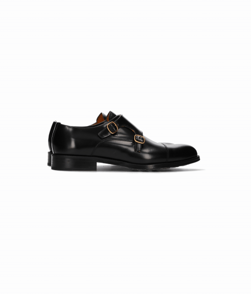 Copete dos hebillas florentic negro