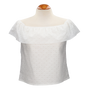 BLUSA PERFORADA VOLANTE