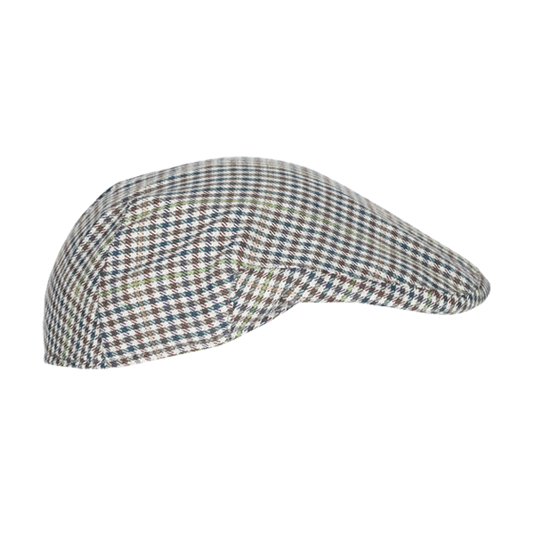 GORRA JORDA CUADROS VERDE/GRIS