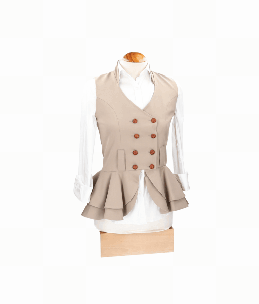 Chaleco Galatea beige