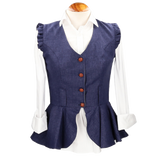 Crete denim vest