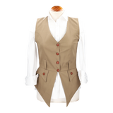Tan Diana Vest