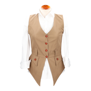 CHALECO DIANA TOSTADO