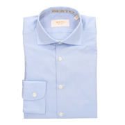 LIGHT BLUE PIQUE SHIRT