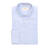 Camisa Fil a Fil Celeste