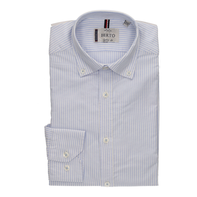 Camisa rayas celeste