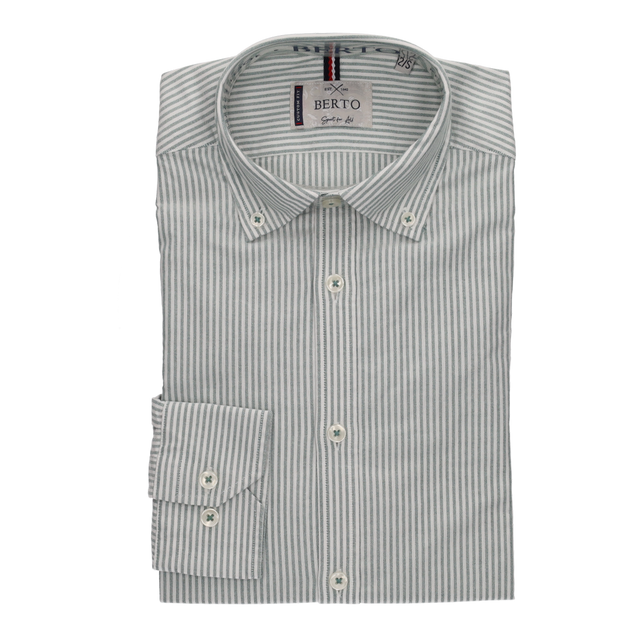 Camisa rayas verde