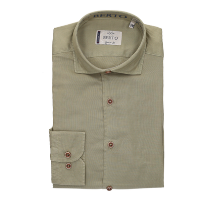 Camisa Algodón Verde