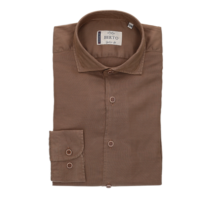 Camisa Algodón Kaki