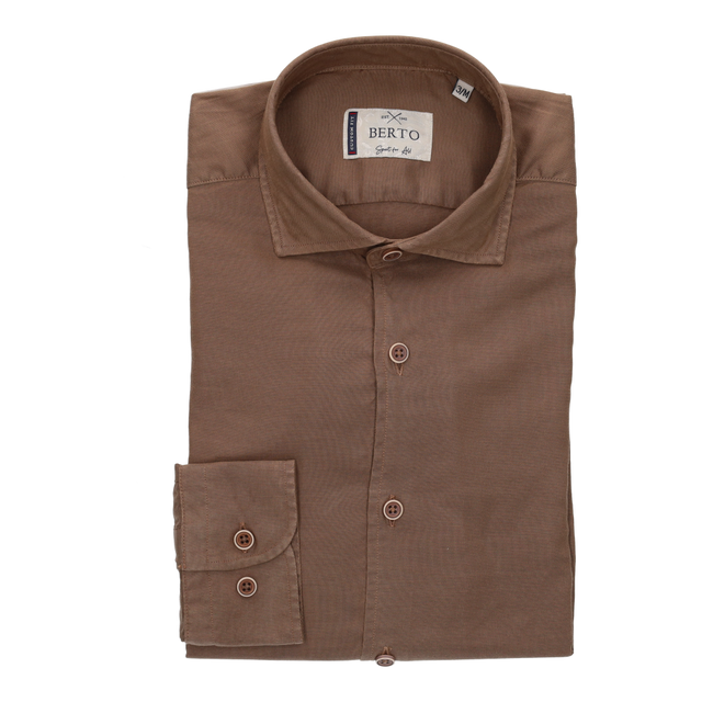 Camisa Algodón Kaki