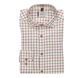 Camisa Beige De Cuadros