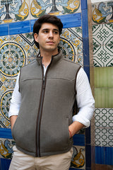 Chaleco Polar Ceniza