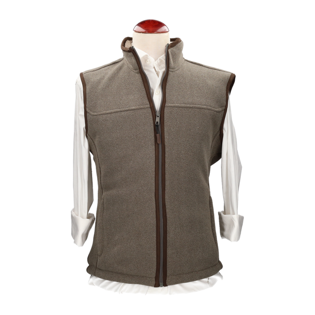 Chaleco Polar Ceniza