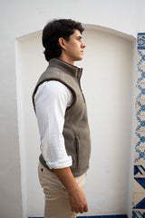 Chaleco Polar Ceniza