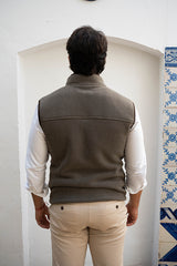 Chaleco Polar Ceniza