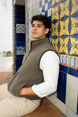 Chaleco Polar Ceniza